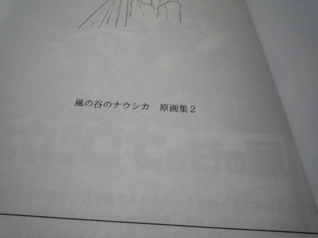 『風の谷のナウシカ 原画集1』『風の谷のナウシカ 原画集2』【上下巻・同人誌】