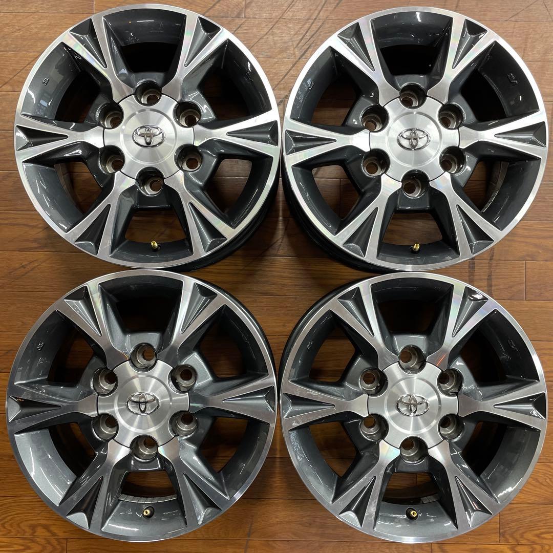 ☆中古品 トヨタ200系ハイエース純正ホイール 15インチ4本セット
