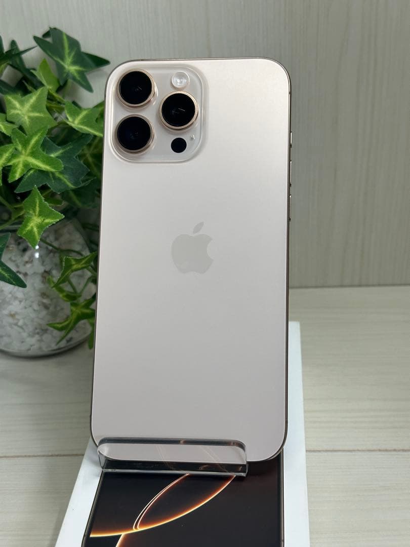 ✨iPhone 16 Pro Max 256GB デザートチタニウム✨充放電5回 - メルカリ