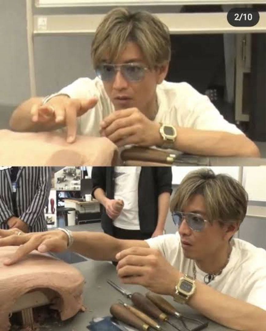 G-SHOCK GMW-B5000GD 電波ソーラー ゴールド 木村拓哉も着用 - メルカリ