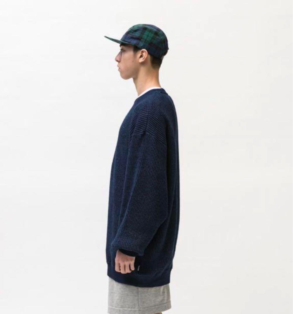 wtaps 221ATDT-CSM36ワッフルスウェットインディゴ - メルカリ