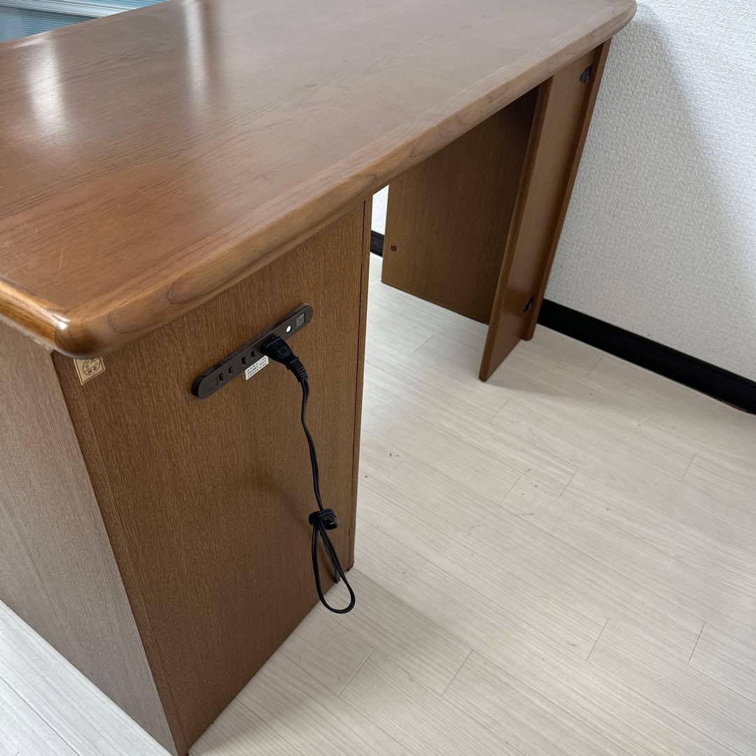 浜本工芸 HAMAMOTO デスク 片袖机 書斎机 学習机 勉強机 ※i4※