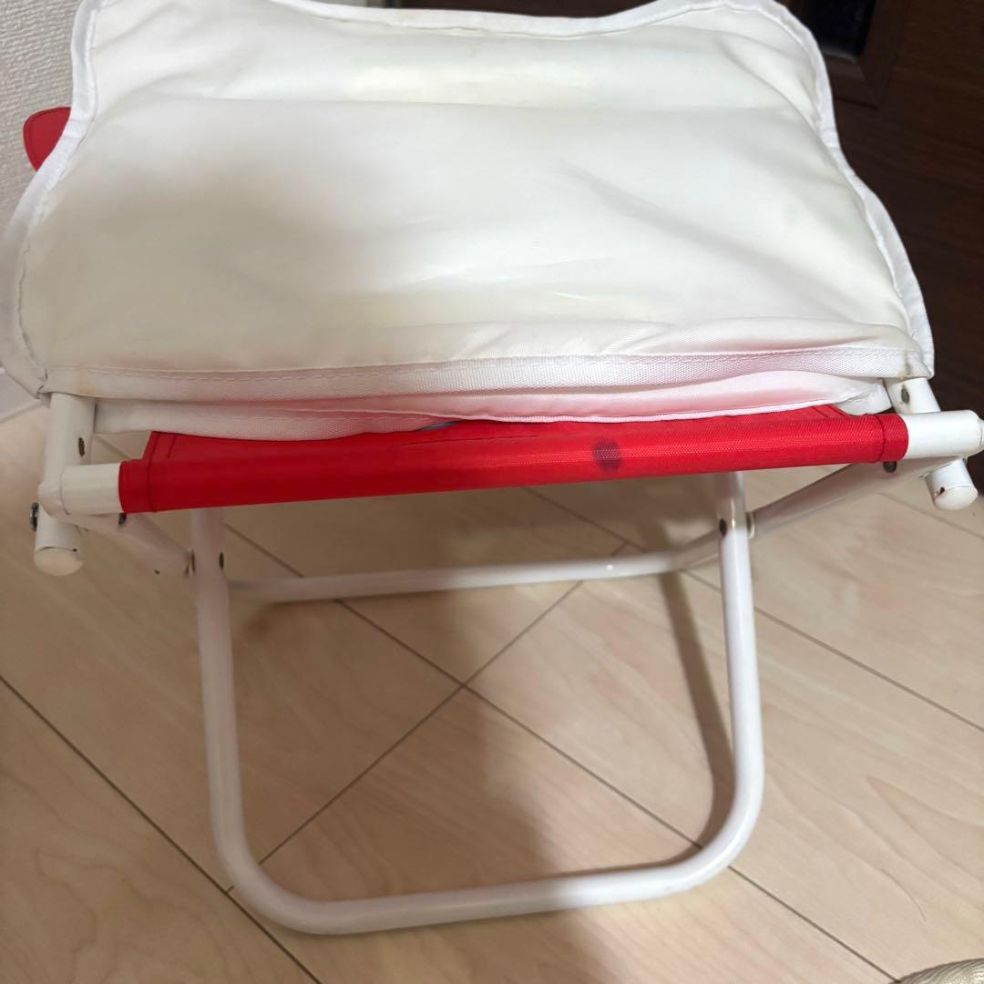 最終値下】早い者勝ち！ ハローキティ 折りたたみチェア イス - メルカリ