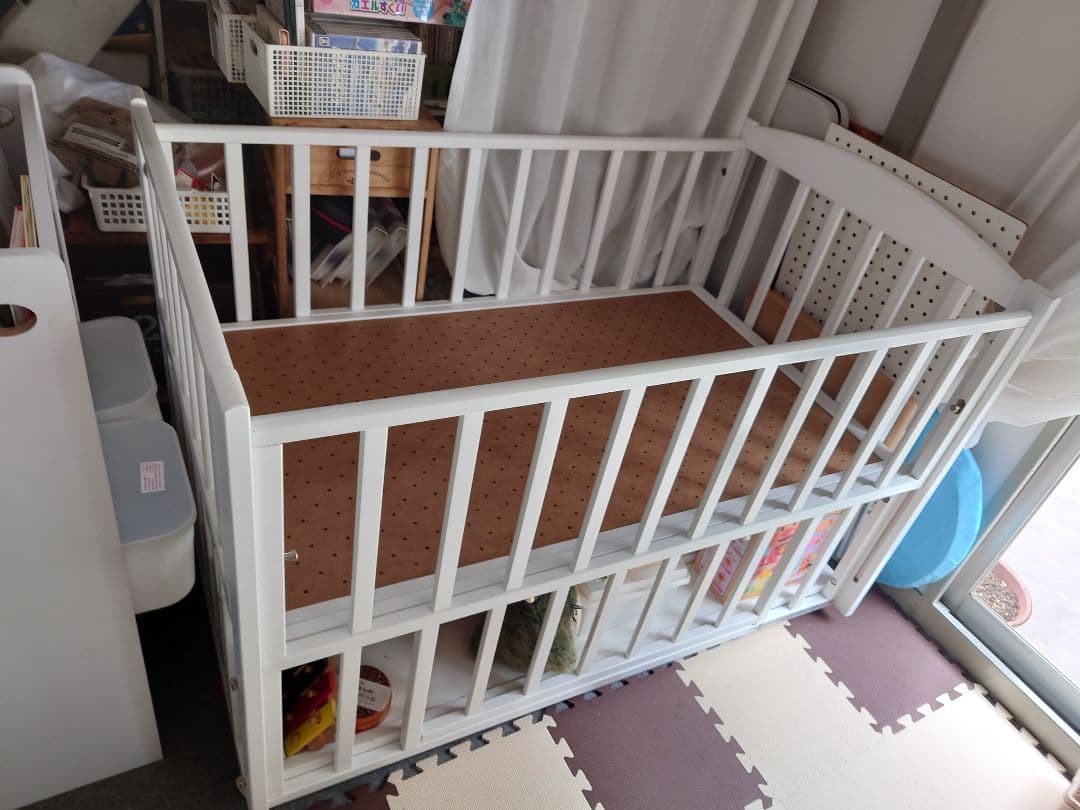 まるり、YAMASAKIツーオープンベビーベッドb-sideホワイト木製 楽天市場】ツーオープンベッド b-side（ビーサイド） ホワイト 国産