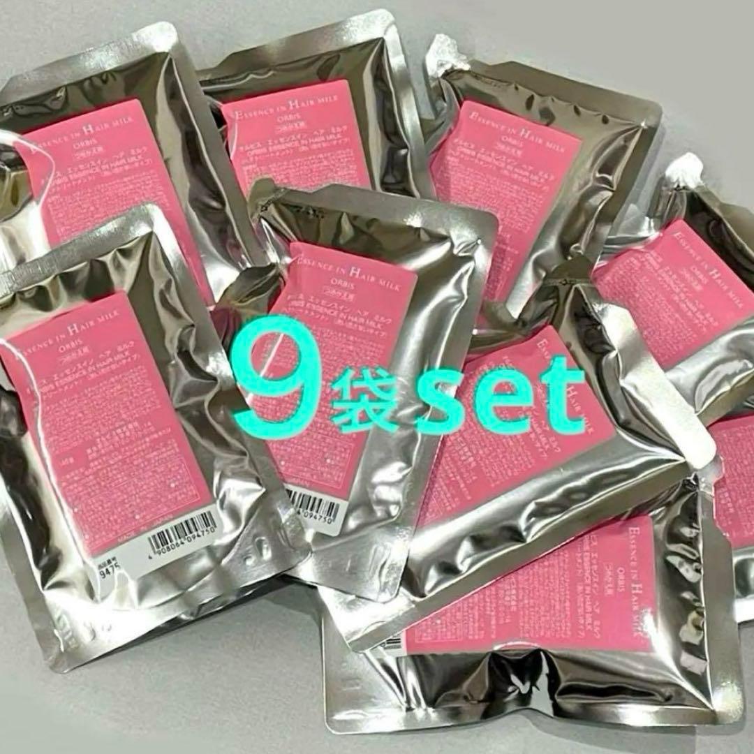 ORBIS エッセンスインヘアミルク 詰め替え用 140g × 9袋 - メルカリ
