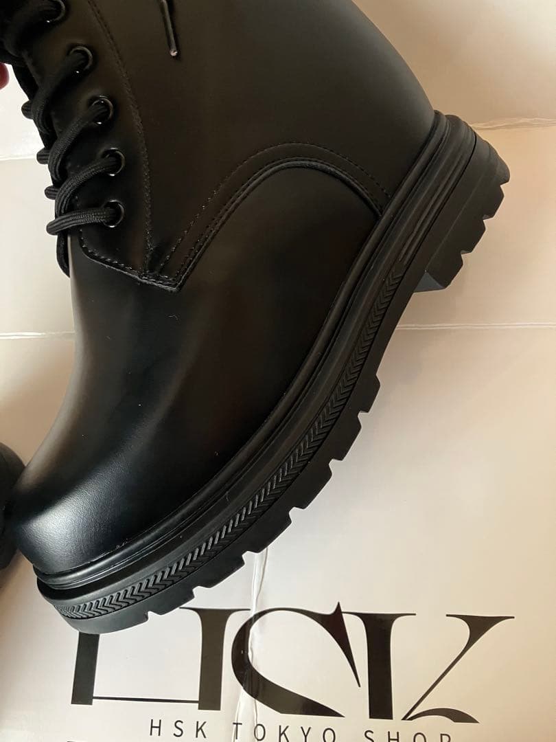 HSK Tokyo 厚底感0 +17cmシークレットブーツ - メルカリ