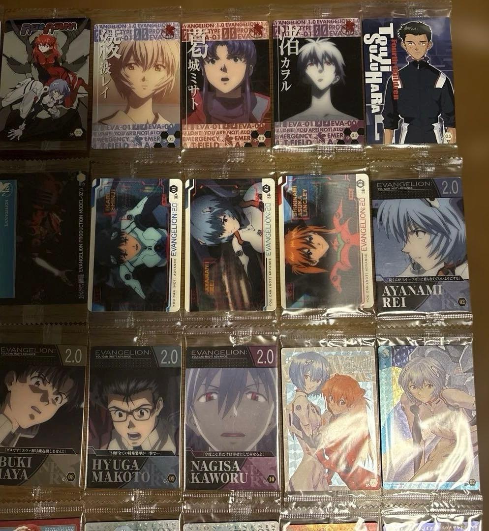 エヴァンゲリオン ウエハースカード コミックSP 貞本義行 未開封まとめ