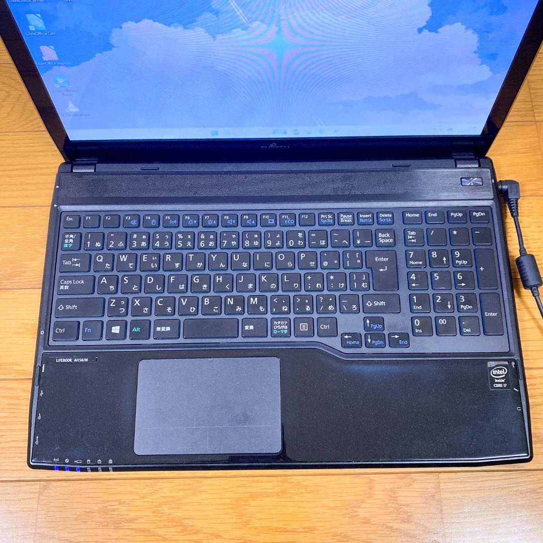 Corei7搭載✨メモリ16 SSD256 富士通ノートパソコン タッチパネル