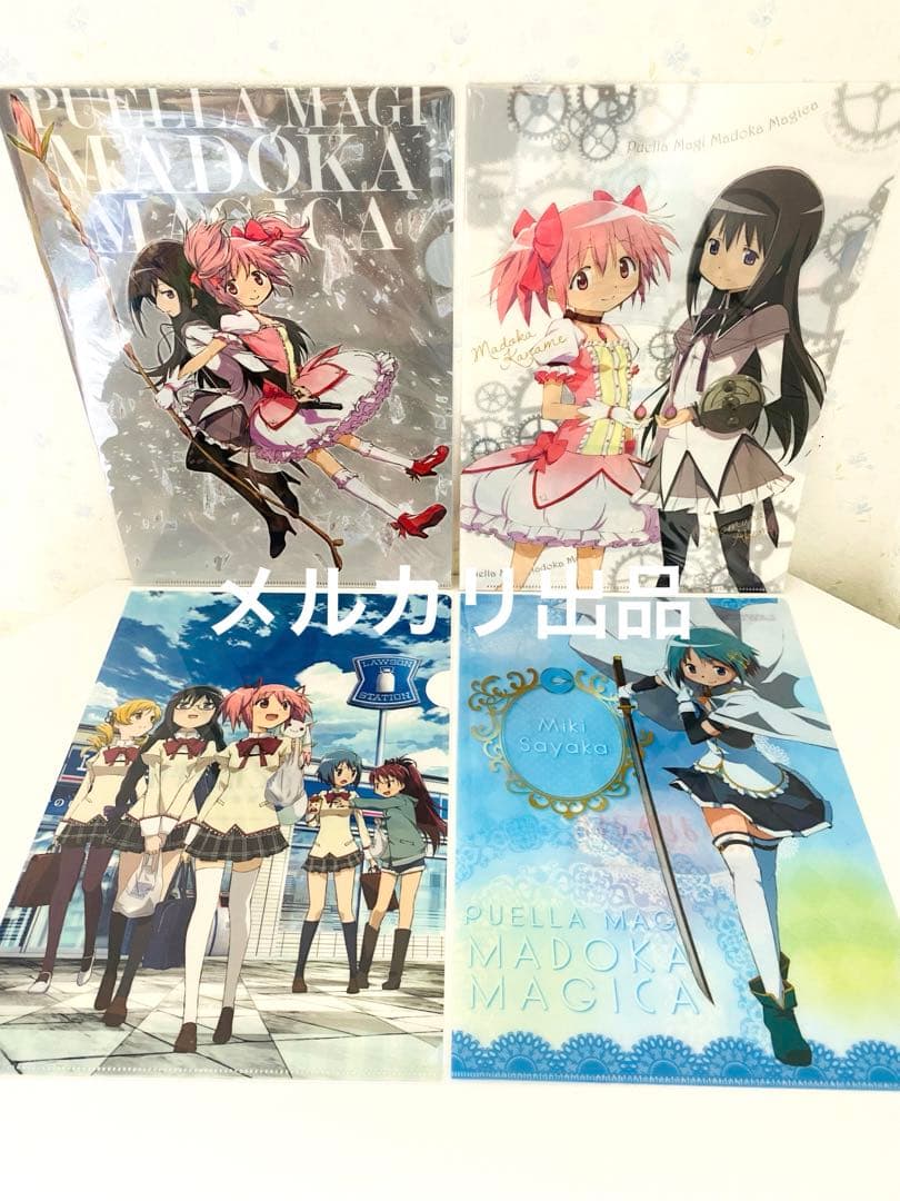 まどかマギカ まどマギ ローソン クリアファイル コンサート ドレス