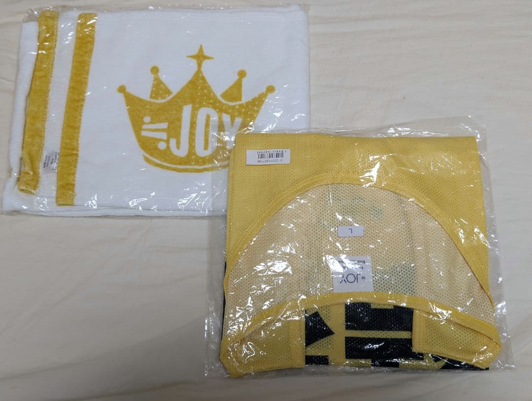 ニアジョイ　村山優香さん　ビブスとタオルセット