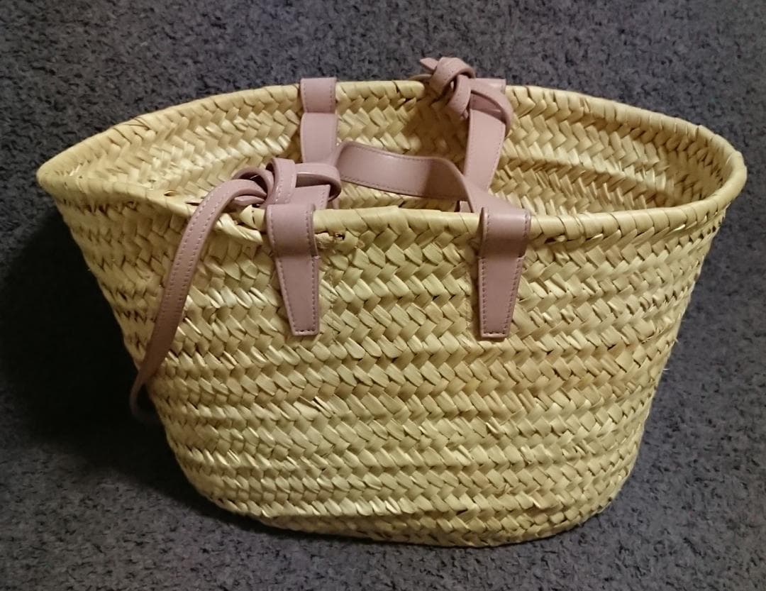 アウターサンセット かごバッグ バスケット アバカ ブラック 辺見えみり