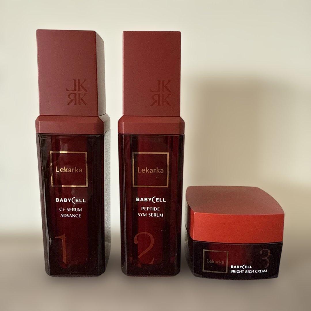 1点のみ限定！ Lekarka BABY CELL 美容液3点セット BABYCELLトライアルキット | Lekarka公式オンラインショップ