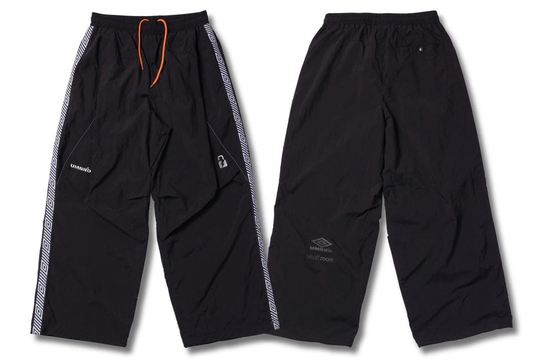 Umbro vaultroomブラック ナイロンジャケットセットアップ - メルカリ