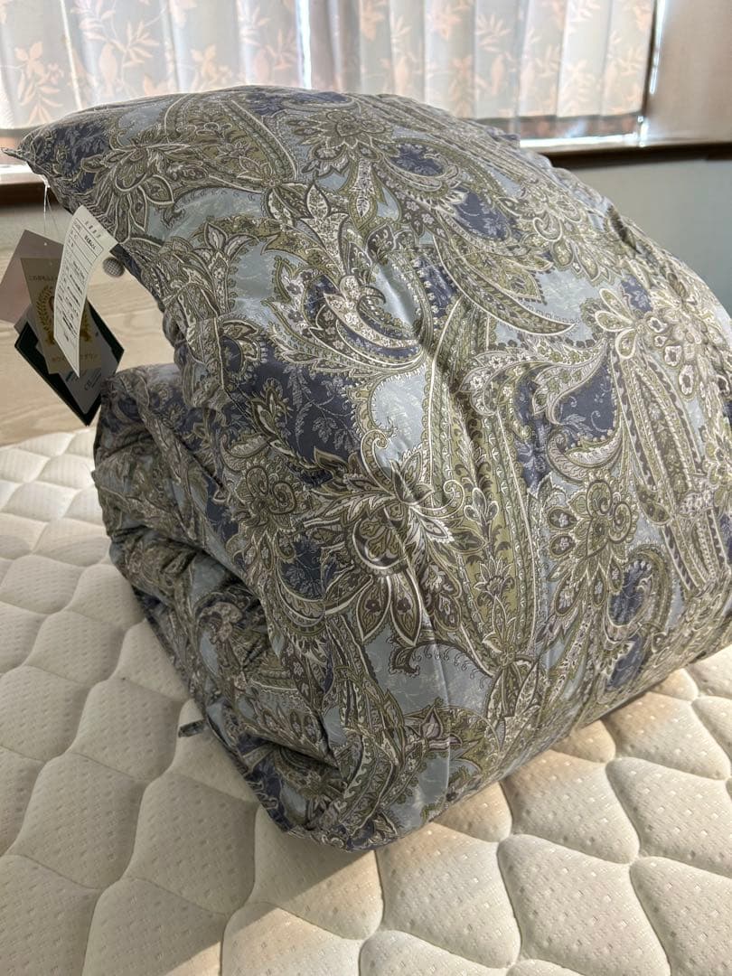 新品ふとん サイクルダウン増量1.3kgシングル抗菌仕立て - メルカリ