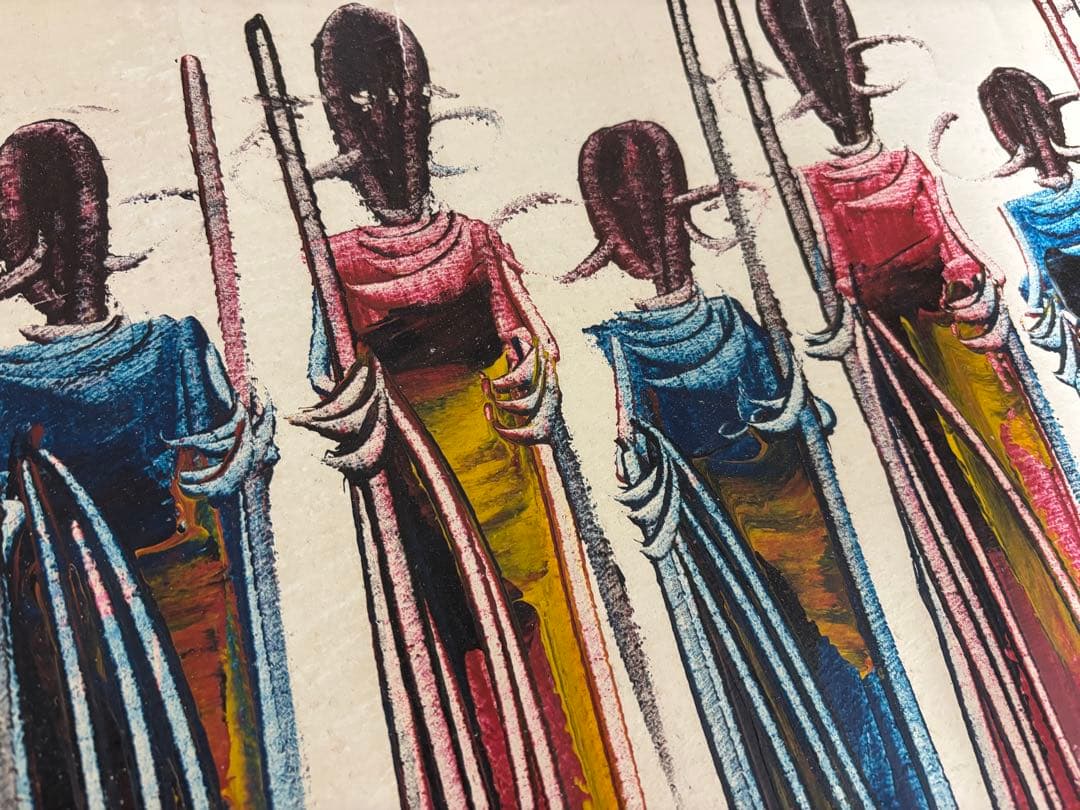 マサイ族の絵 - メルカリ