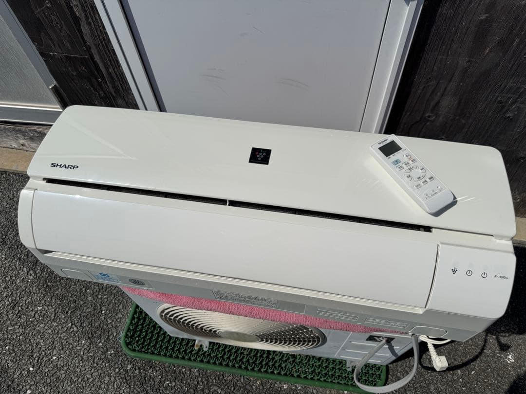 室外機も送料込 シャープ エアコン 10畳用 クーラー 2.8kw