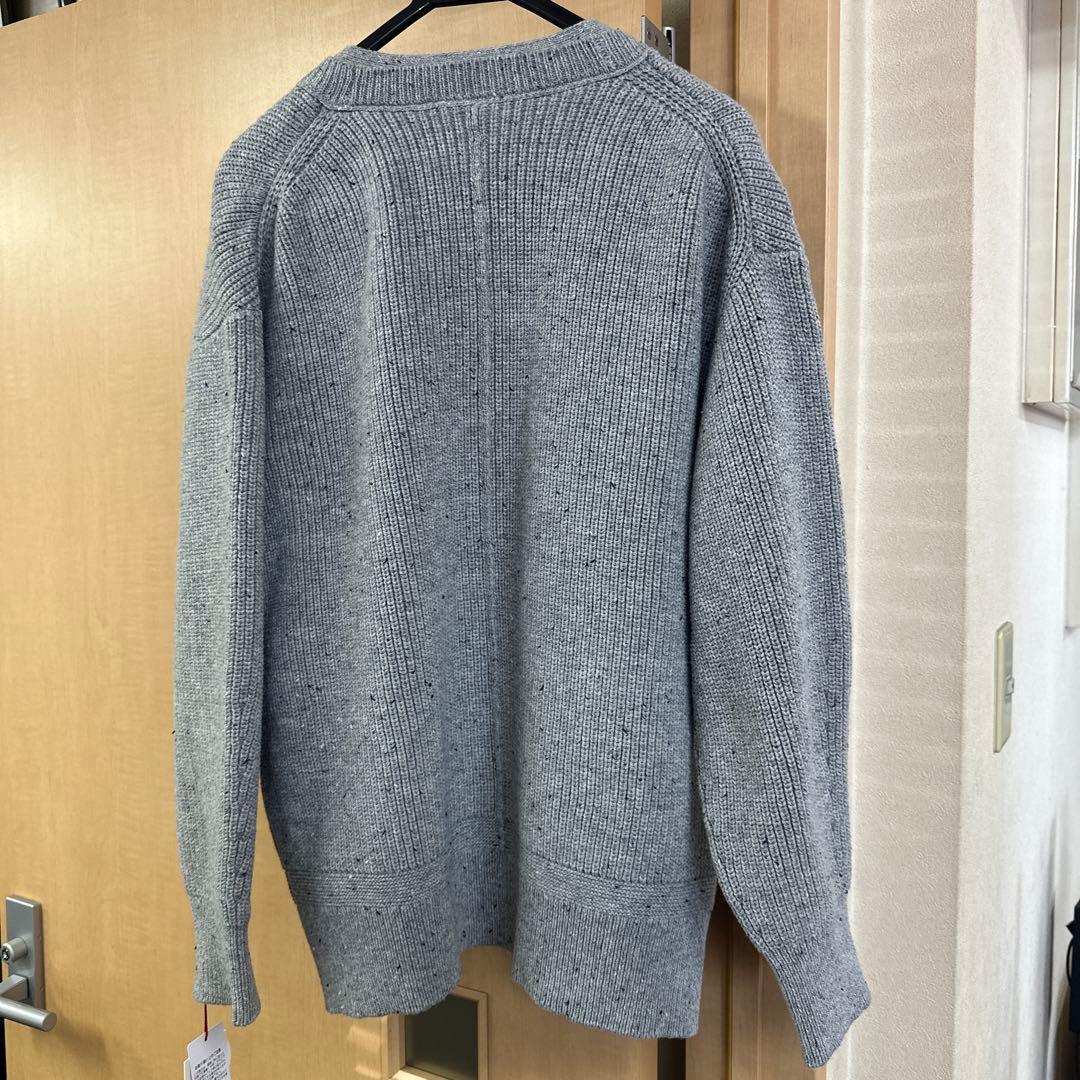 Dignite collier グレー ジップアップカーディガン - メルカリ