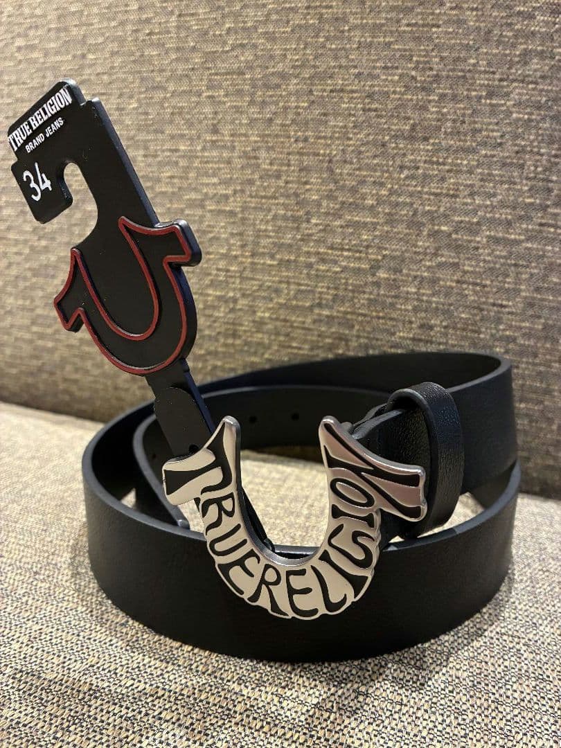 トゥルーレリジョン ベルト34 BLACK/NICKEL - メルカリ