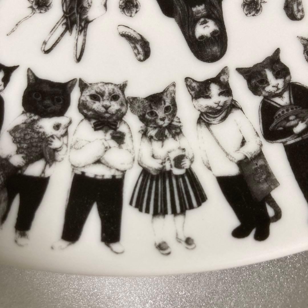 ヒグチユウコ✖️しょこたん mmts 猫10匹 九谷焼 プレート - メルカリ
