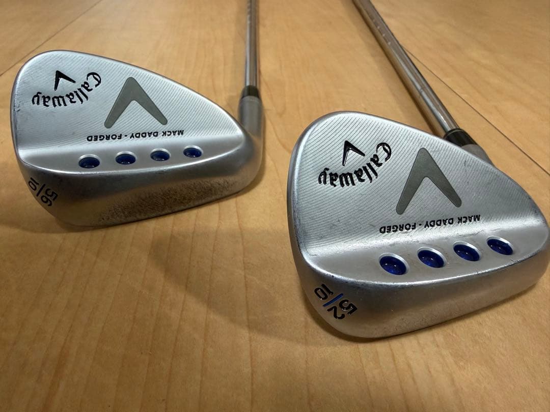 MACK DADDY FORGED 52° 56° レフティ ウェッジ2本セット - メルカリ