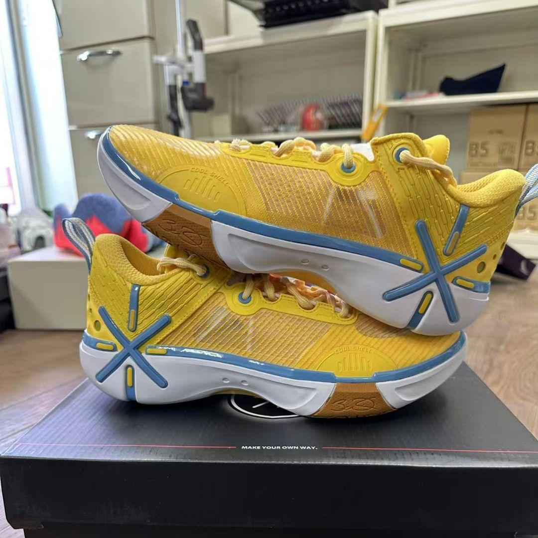 LI NING Wade Shadow 6 スポンジボブ US9 AN UNIFAN