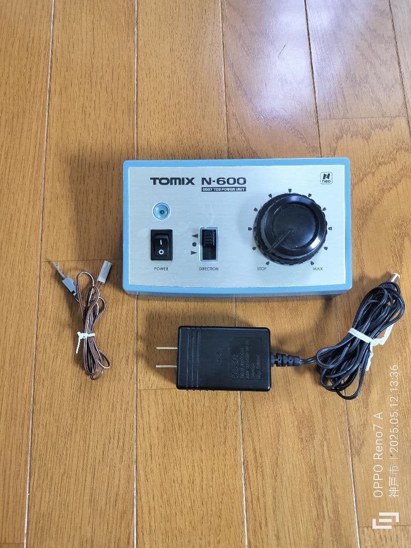 TOMIX N-600 コントローラーと基本レールセット一式 - メルカリ