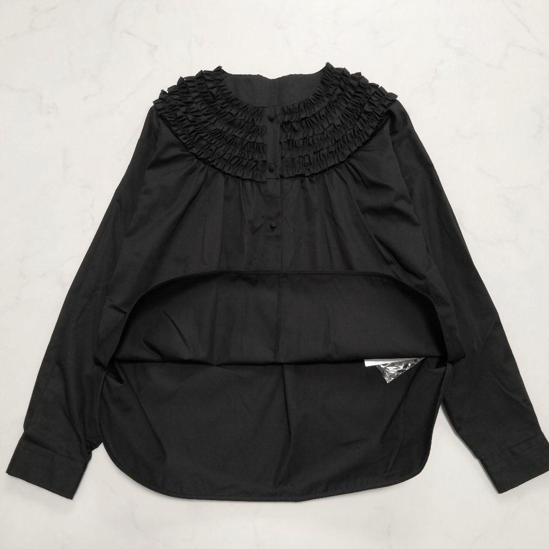 新品タグ付き Rosy Monster ミニフリルブラウス ブラック - メルカリ