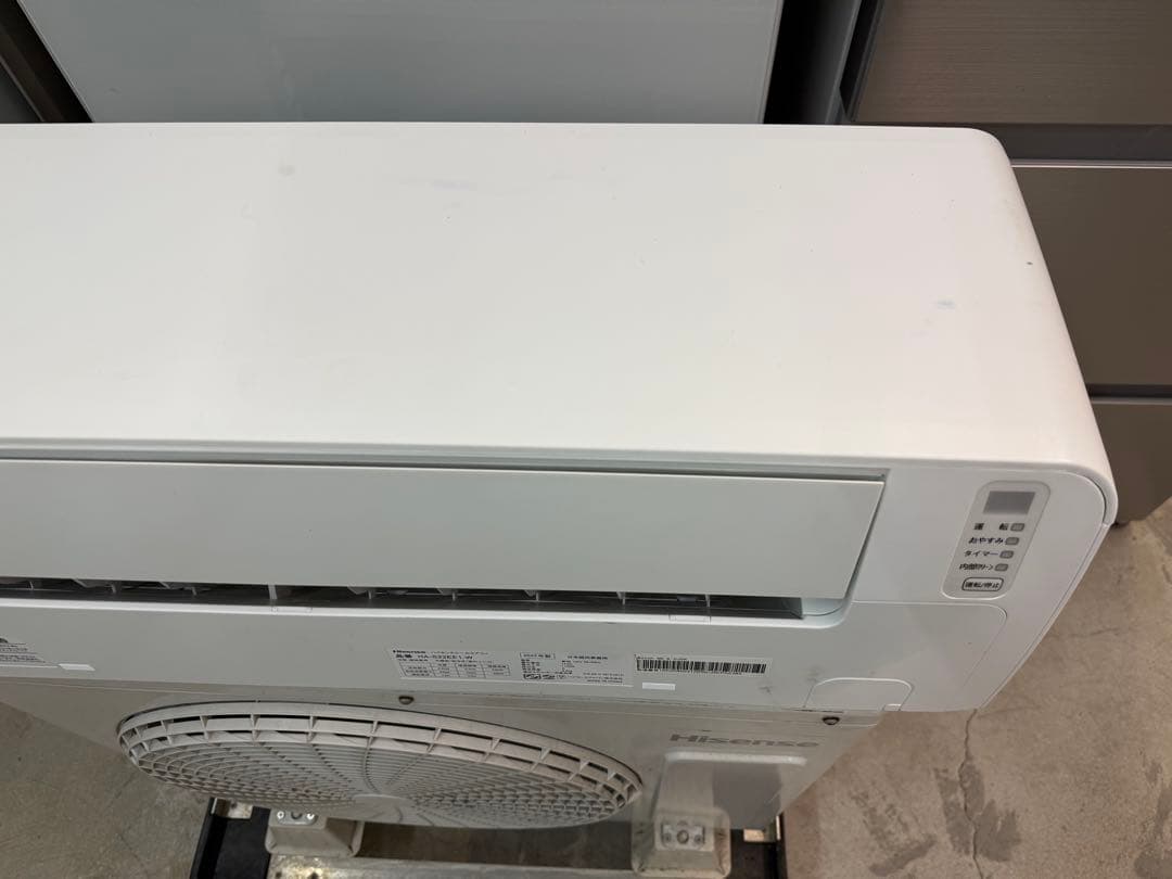 リモ欠【高年式】 2022年式 2.2kw ハイセンスエアコンHA-S22EE1