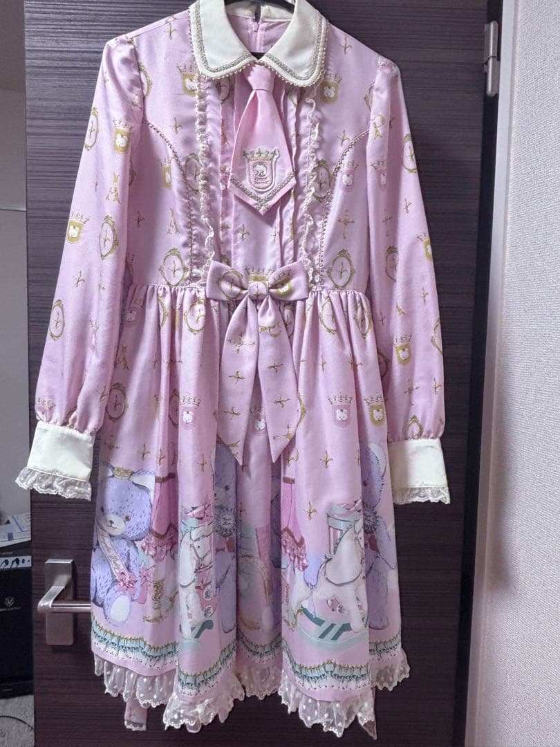 Angelic Pretty Charlotte's Bear カチューシャ付き Charlotte's Bear OP by Angelic Pretty