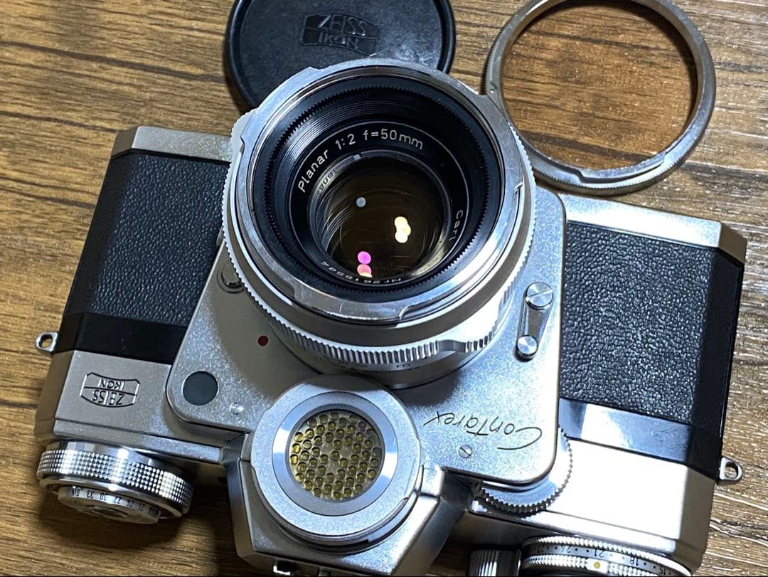 Contarex + Planar 50mm f2 整備済み - メルカリ