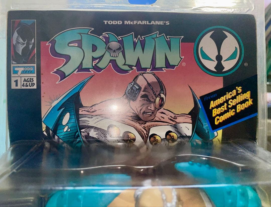 Spawn Overkill フィギュア 特別版コミック付きマクファーレントイズ