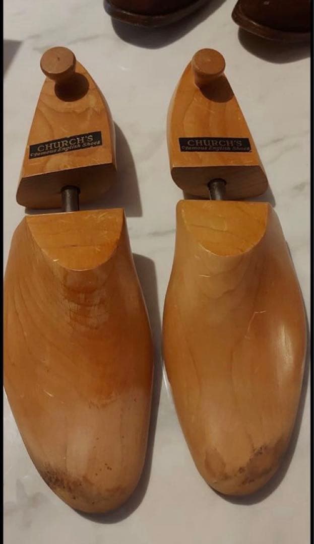 チャーチ スエードウイングチップ バックUK8 Eワイズ 二都市 - メルカリ