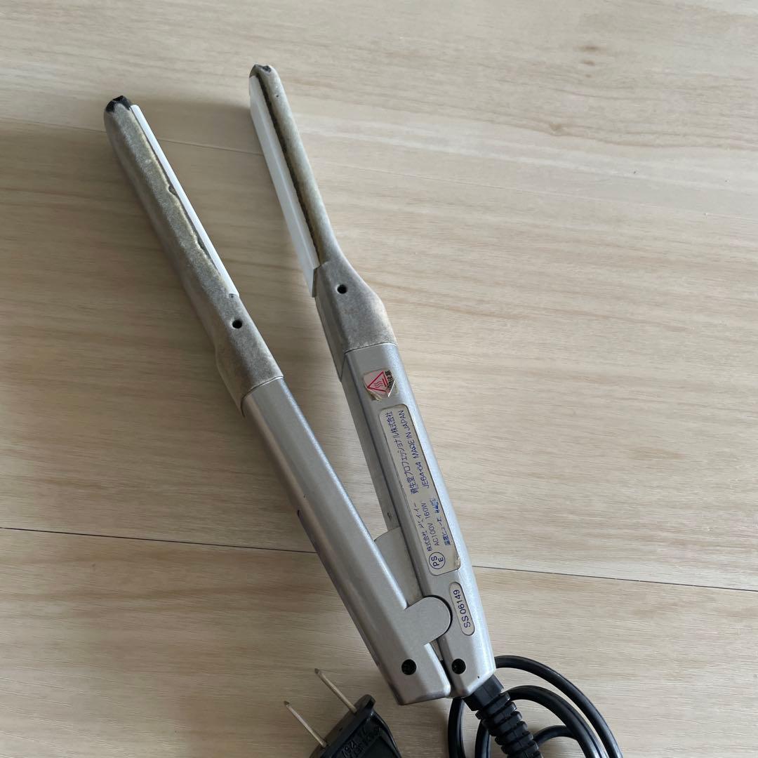 資生堂 ストレートヘアアイロン シルバー