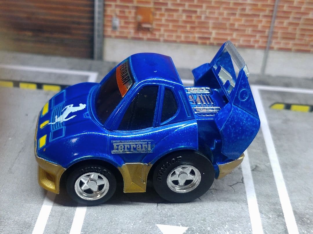 当時物 スーパーカー チョロQ HG NO.026 フェラーリ512BBi - メルカリ