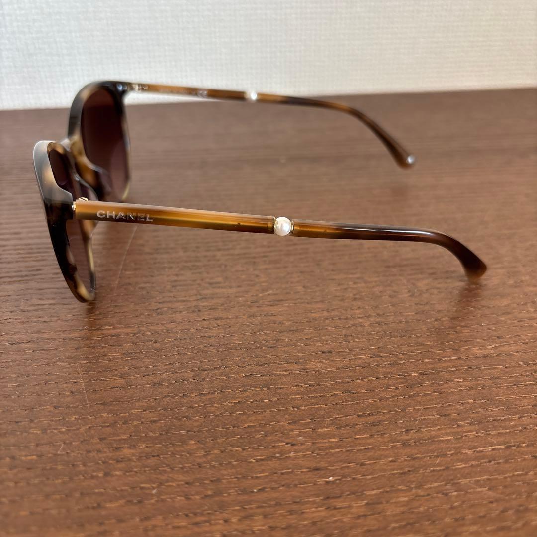 美品 CHANEL シャネル サングラス 5394-H-A パール ベッコウ柄 - メルカリ