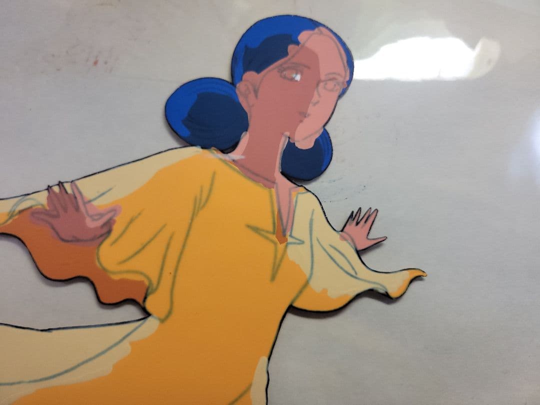 機動戦士ガンダム」セル画 ララァ・スン #34 欠番カット？ - メルカリ