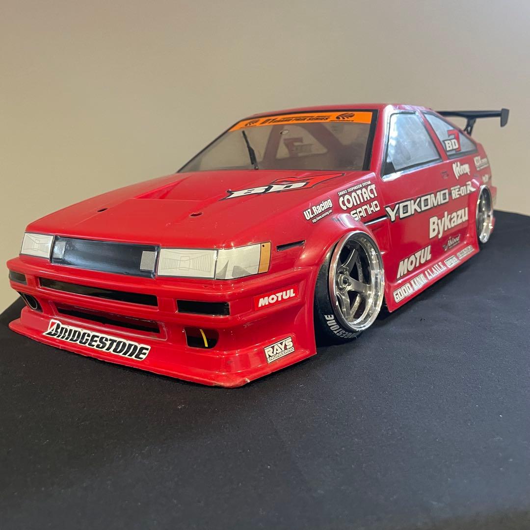 トヨタ レビン86 ドリフト 1/10 ラジコン ボディ トレノ 85