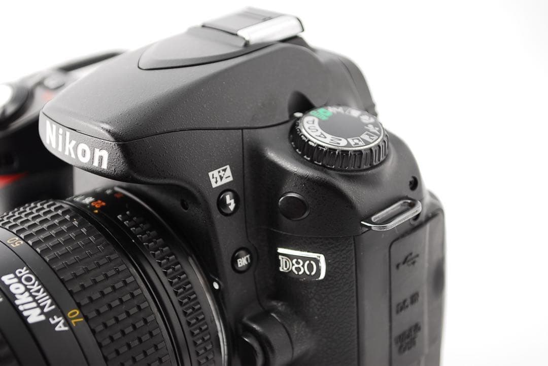 エモい写真が撮れる✨Nikon D80✨一眼レフカメラ✨スタートセット