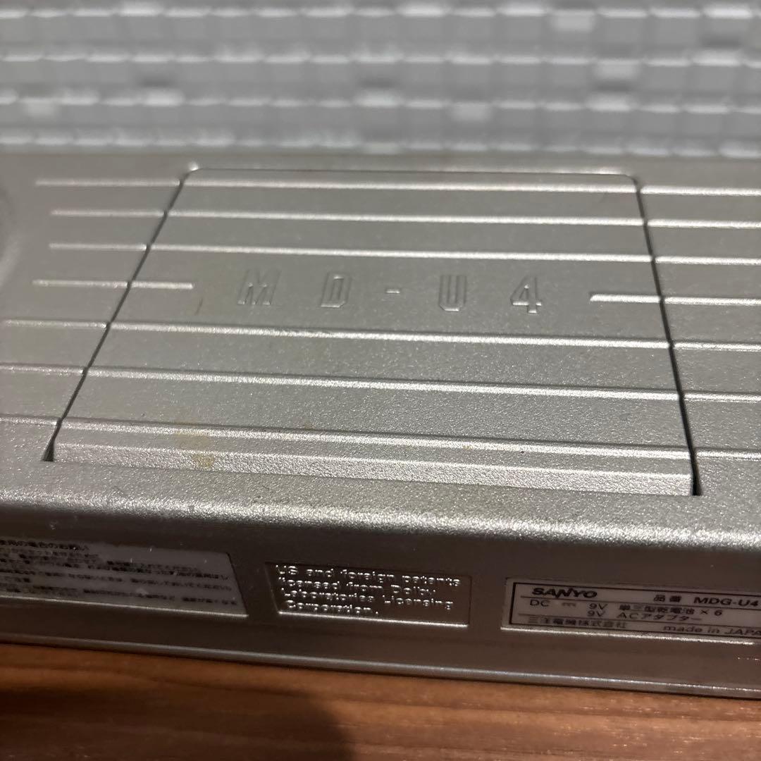 SANYO サンヨー MDG-U4T(S) AM FM MD プレイヤー
