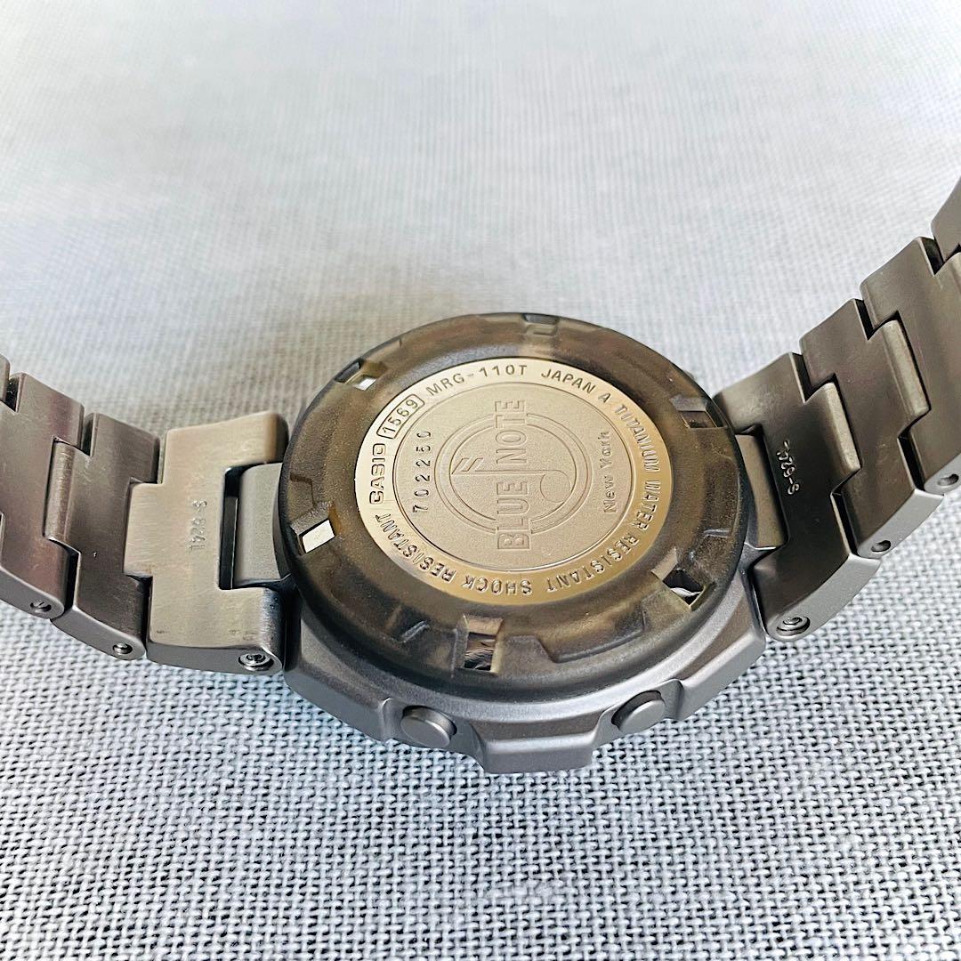 新品電池／美品】カシオ G-SHOCK MRG-110TBN-2 ブルーノート - メルカリ