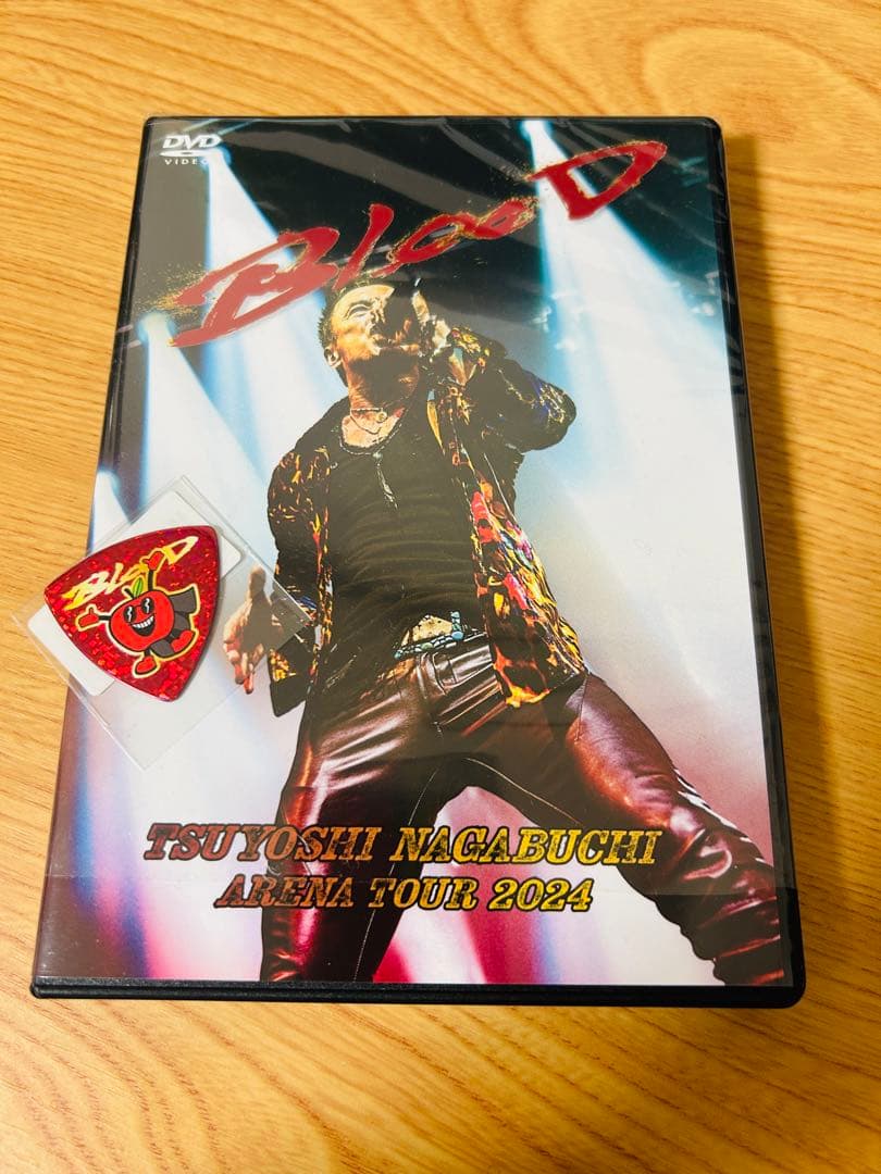 長渕剛 BLOOD ARENA TOUR 2024 DVD 特典 ピック 長渕剛「ARENA TOUR 2024 “BLOOD”」DVD/Blu-ray ｜長渕剛 OFFICIAL WEBSITE
