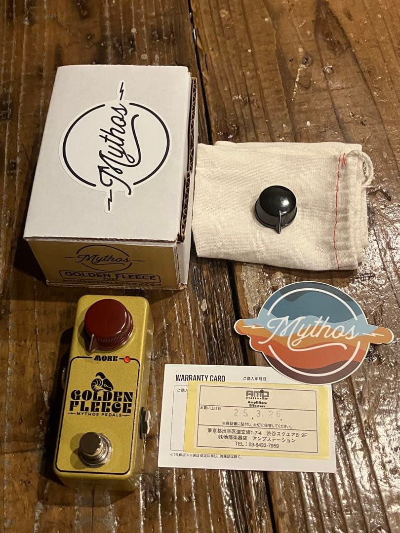 ギター mythos pedals golden fleece Mythos Pedals 【WEB限定在庫処分セール】 Golden Fleece