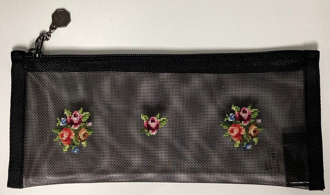 Petit Point プチポアン 久家道子 ペンケース メッシュ ポーチ - メルカリ