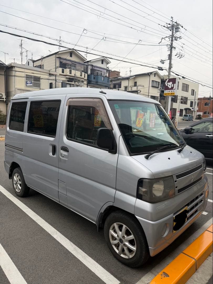 三菱ミニキャブ 車検付 12万キロ 軽バン クリッパー H22 アルミ