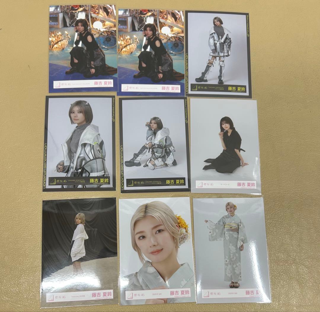 櫻坂46 藤吉夏鈴 生写真 73枚 まとめ売り - メルカリ