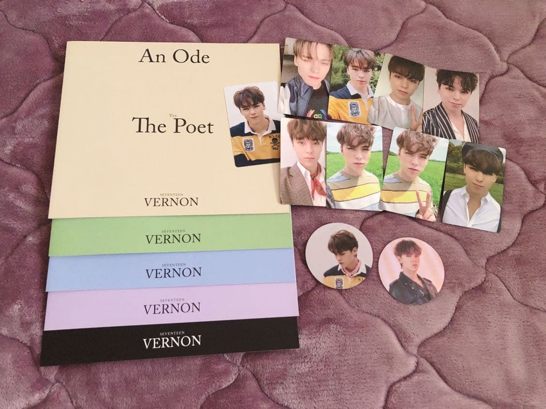 SEVENTEEN An Ode フォトブック＆トレカ バーノン セット - メルカリ