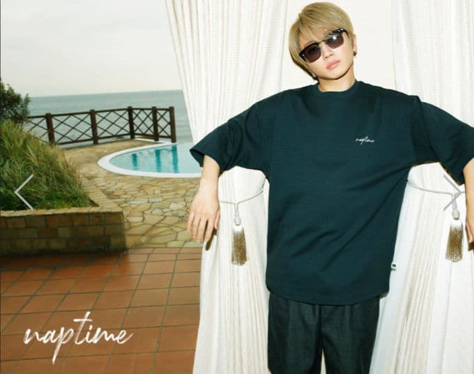 Naptime. ナップタイム Tシャツ Nissy 西島隆弘さん 黒 М - メルカリ