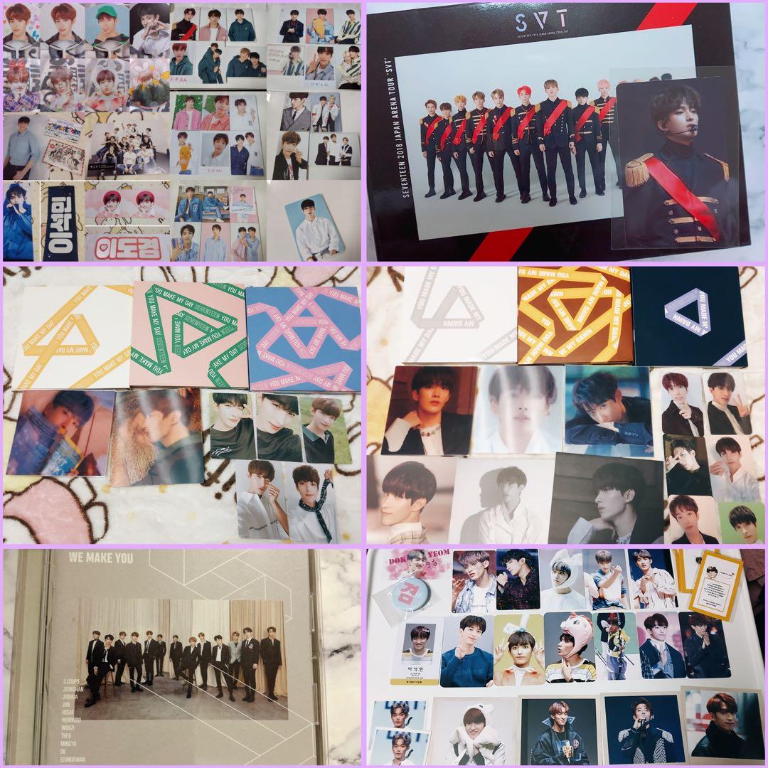 SEVENTEEN DVD.CD.グッズセット seventeen セブンティーン グッズ CDケース/DVDケース (20枚収納 可能