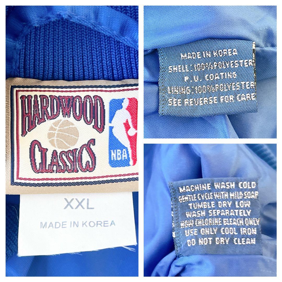 ☆NBA LAKERS☆スタジャン ボンバージャケット ビックサイズ 青 2XL