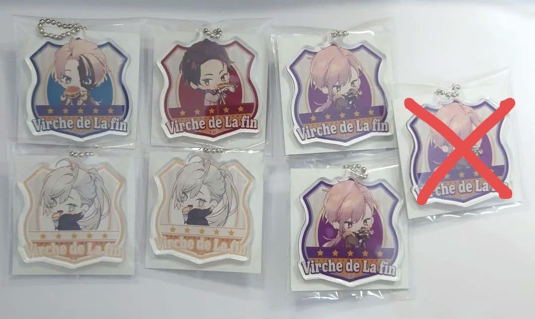 オトメイト 冬の市2022 終ヴィル ミニキャラ キーホルダー まとめ売り